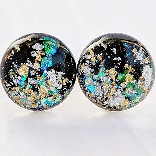 Clear Sparkly Stud Earrings - Hypoallergenic