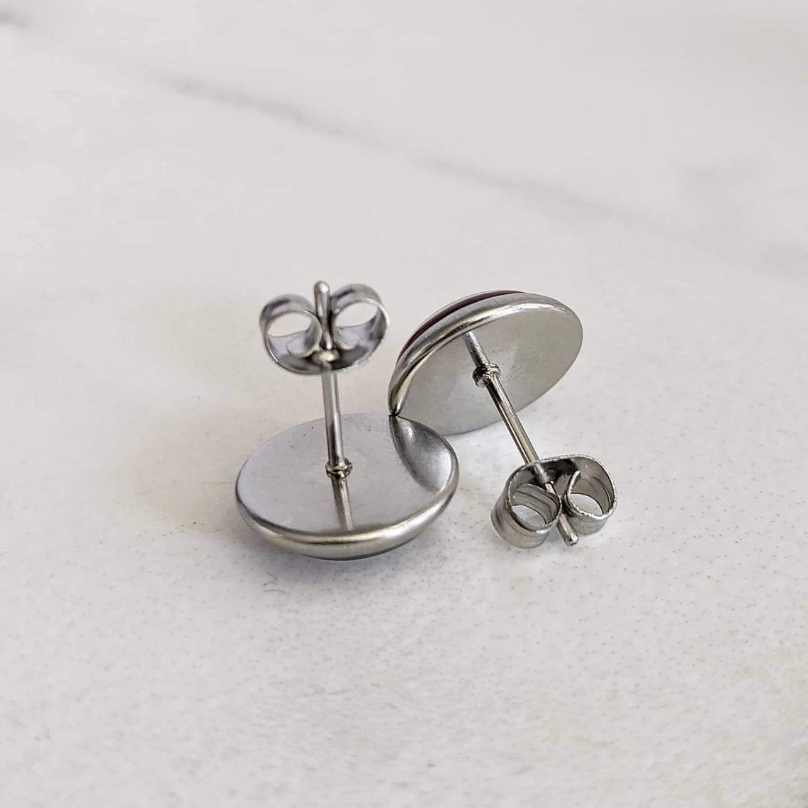 Sports Stud Earrings - Stainless Steel