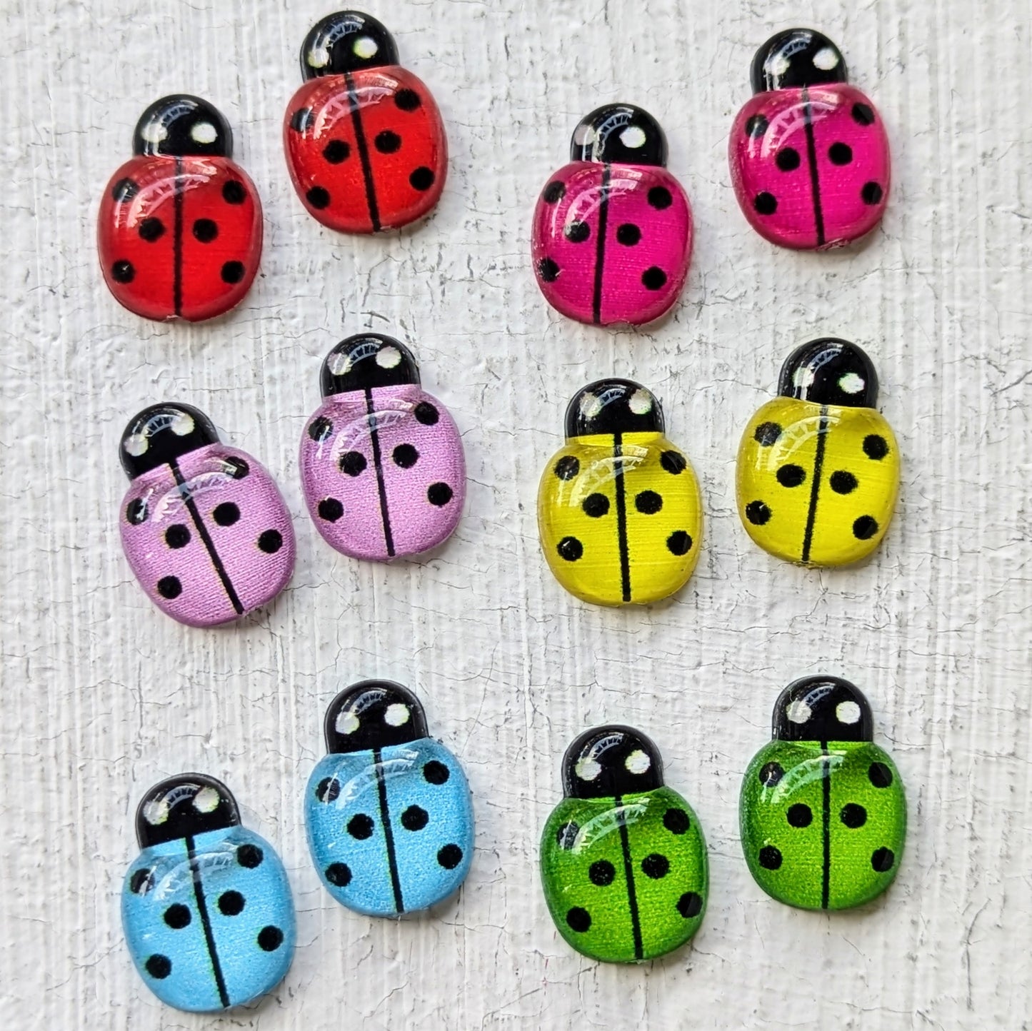 Ladybug Stud Earrings