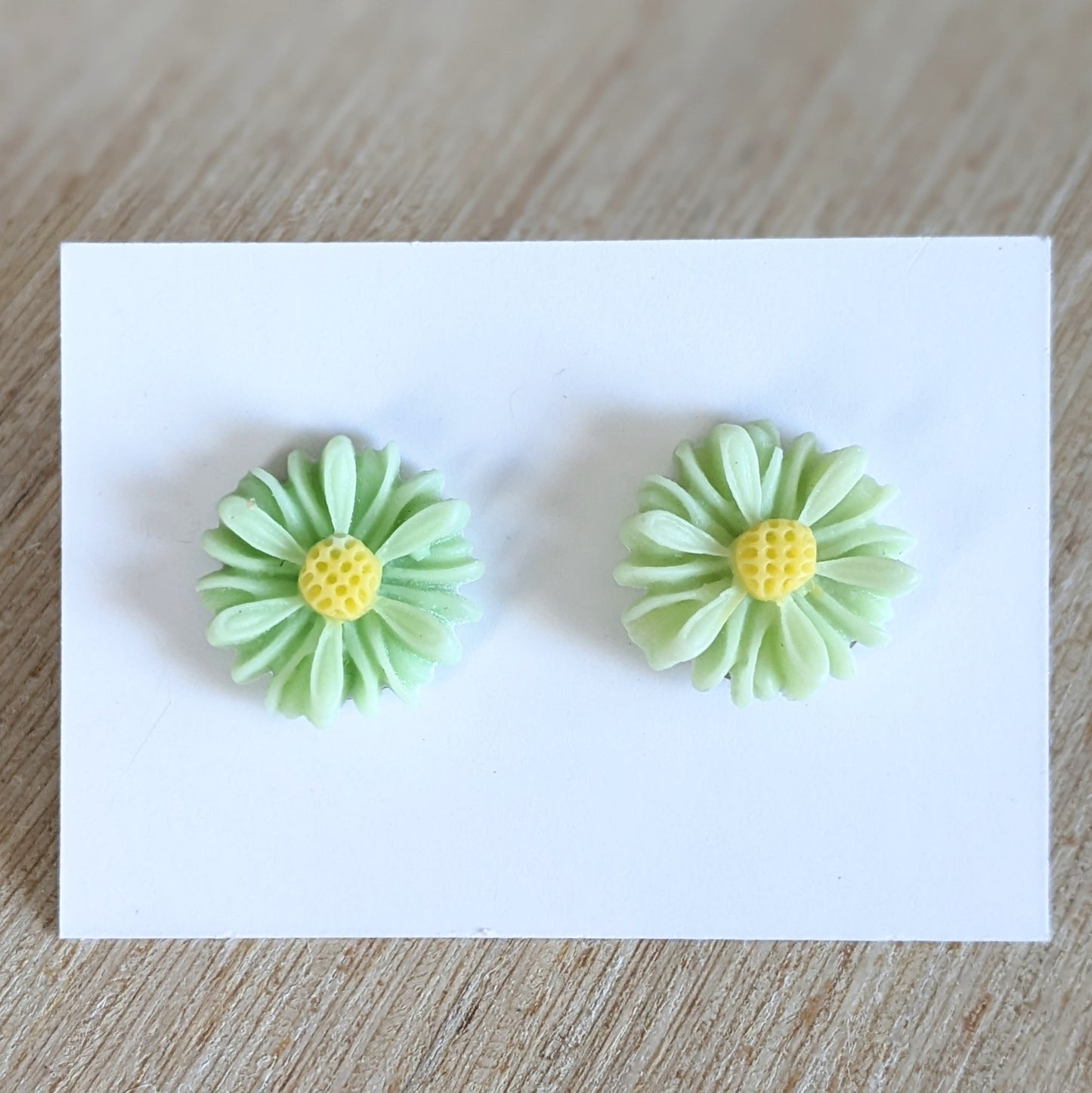 Flower and Succulent Stud Earrings