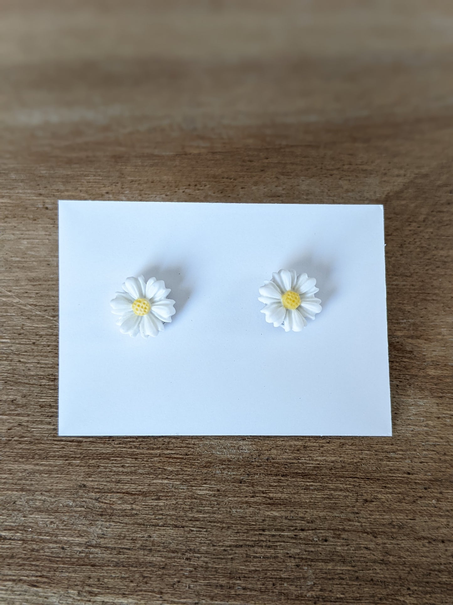 Flower and Succulent Stud Earrings