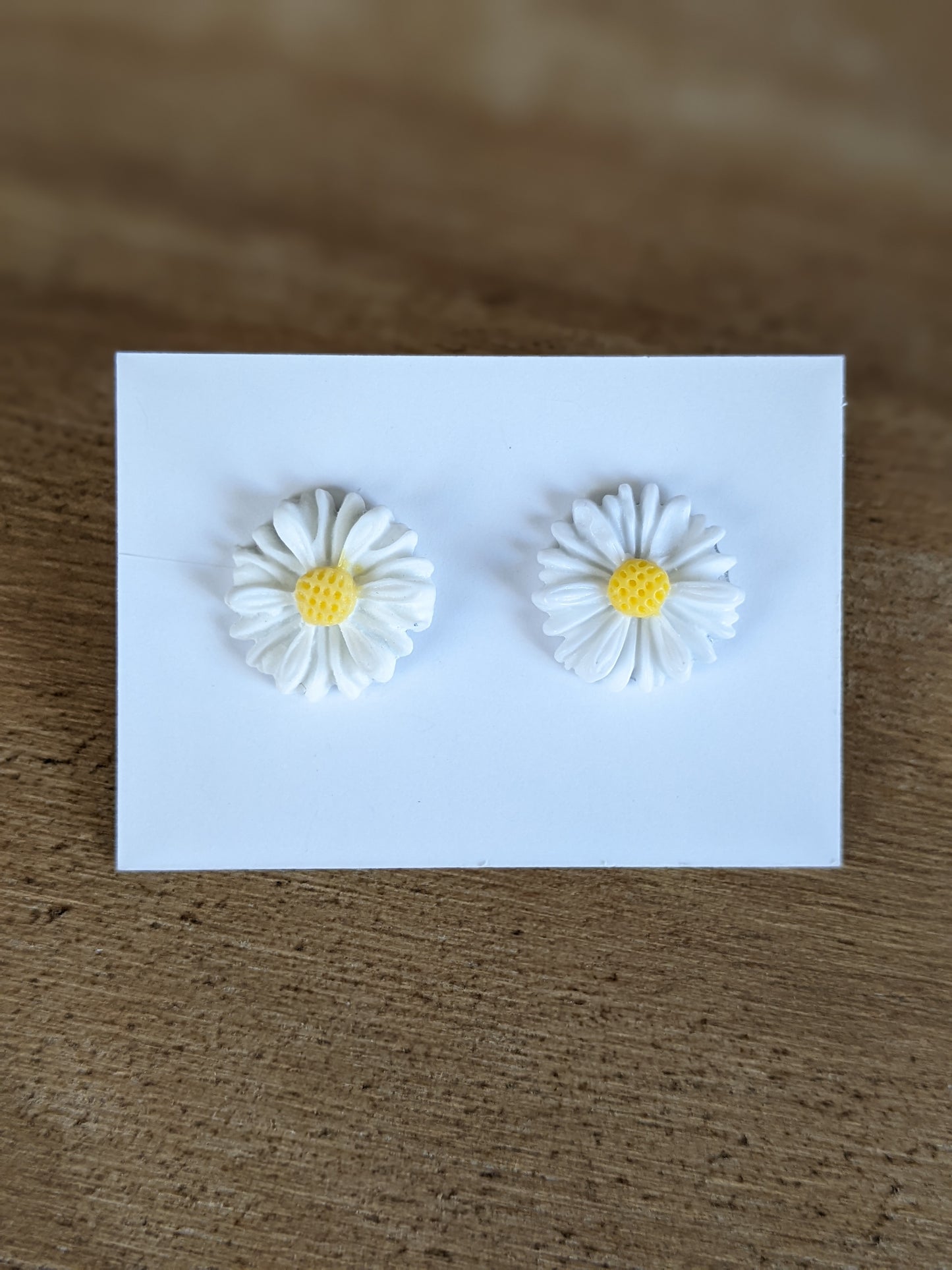 Flower and Succulent Stud Earrings