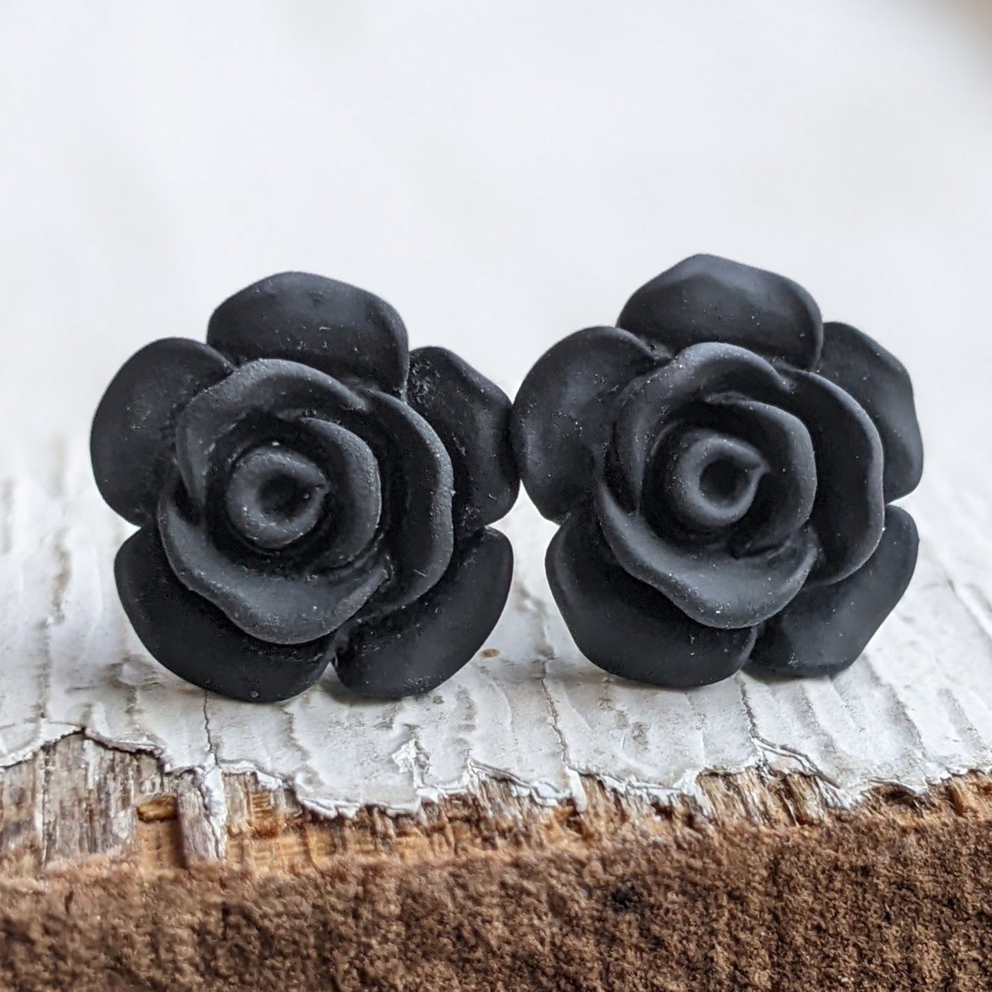 Flower and Succulent Stud Earrings