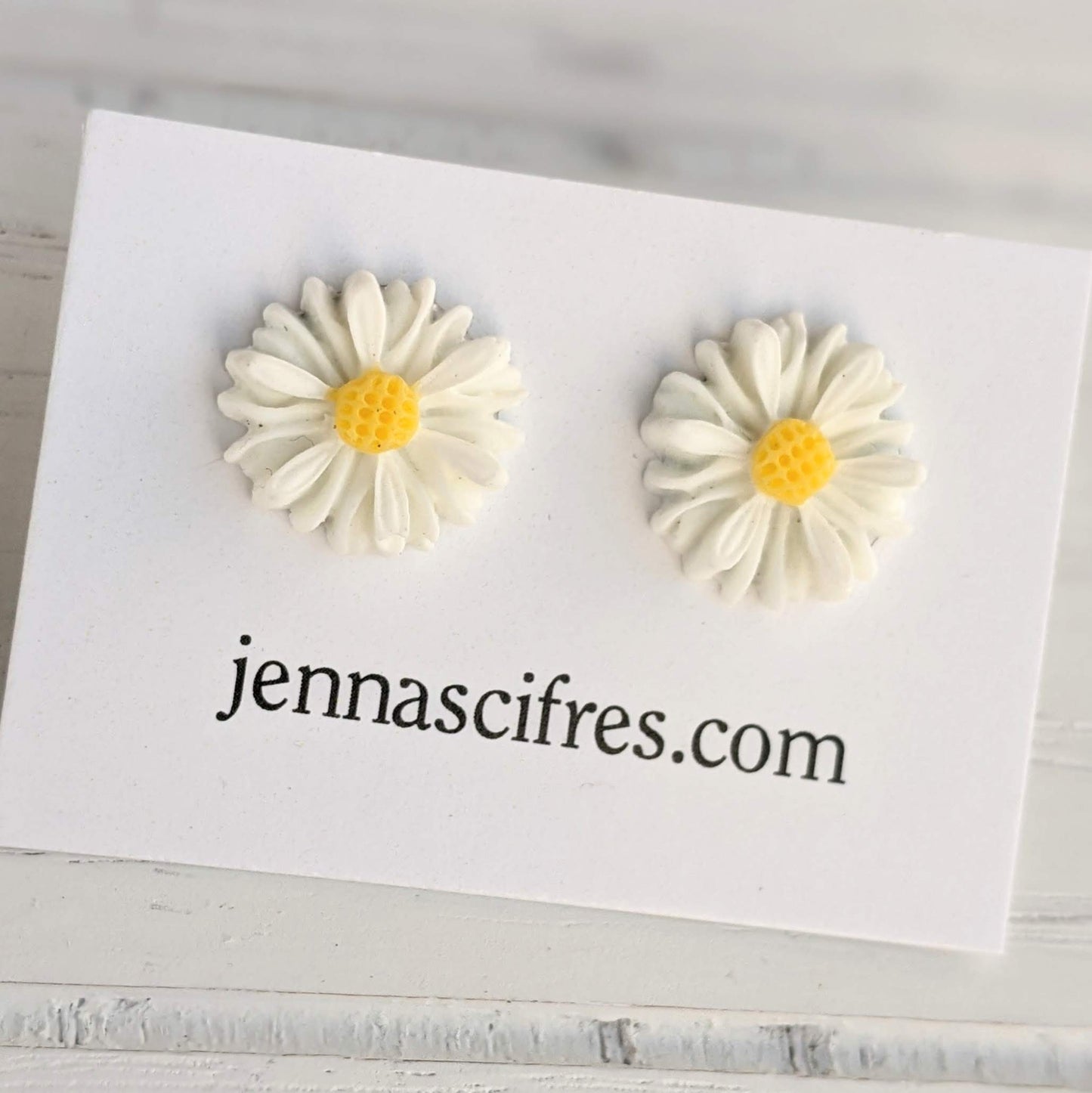 Flower and Succulent Stud Earrings