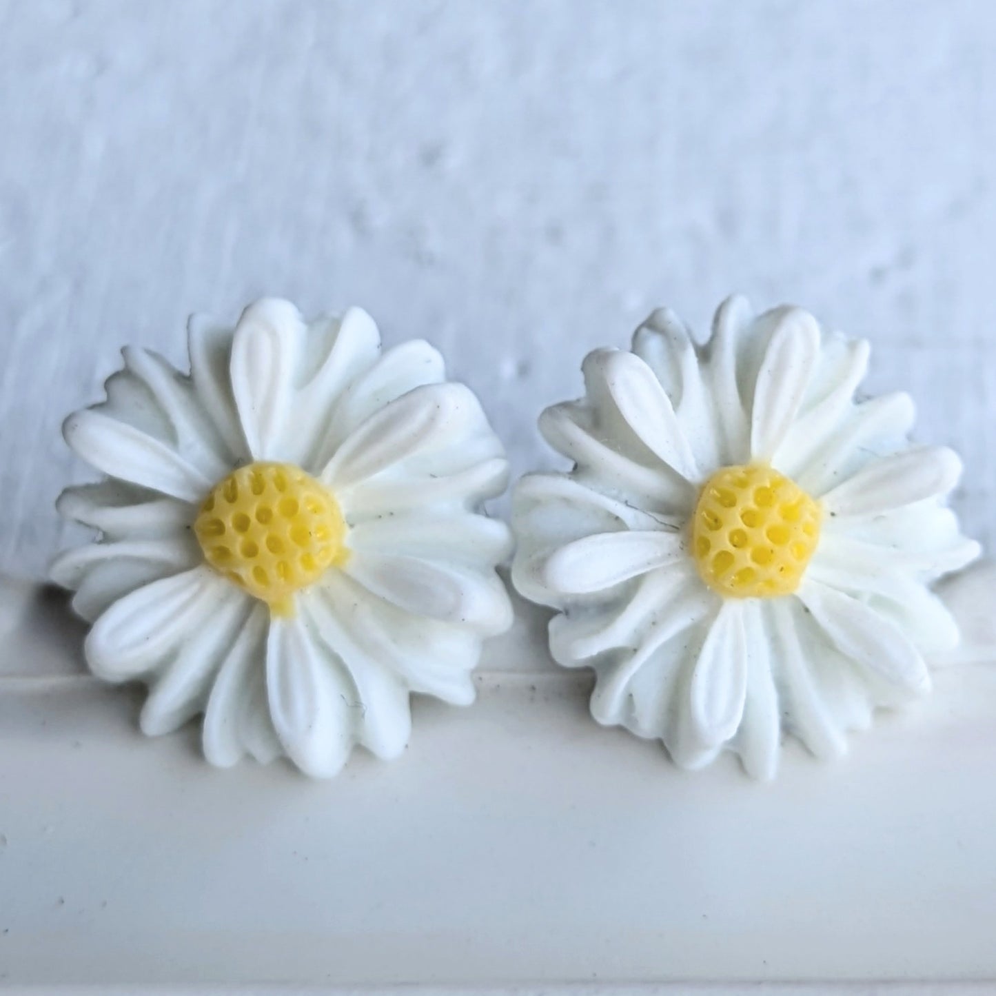 Flower and Succulent Stud Earrings