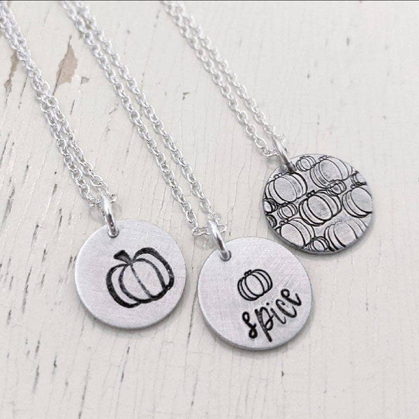 Dainty Pumpkin Necklace Collection