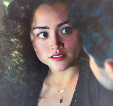 Onyx 14k Gold Sequin Layer Necklace - As Seen On CBS "God Friended Me" - Worn by Abby Awe as Lucy Season 1 Episode 7