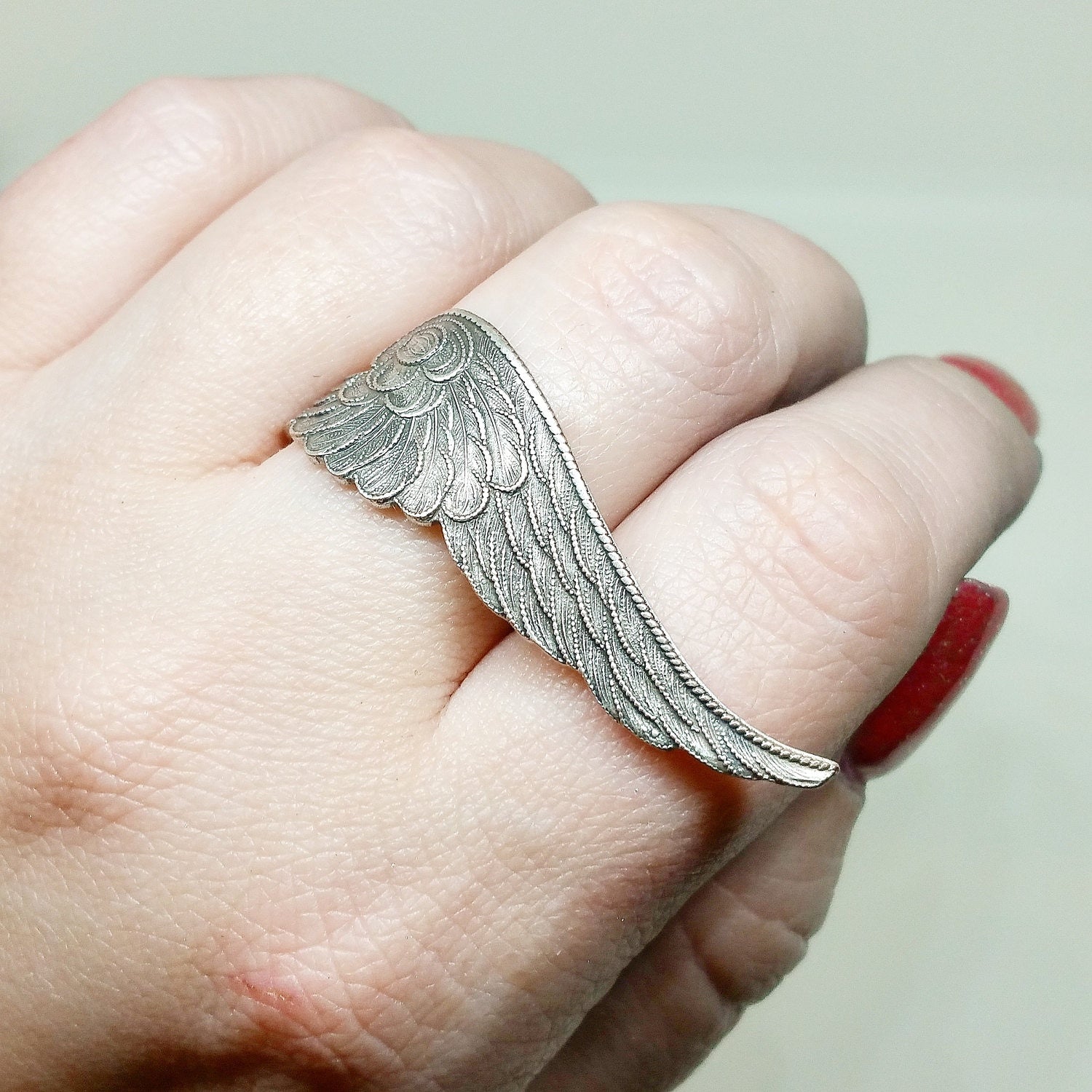 Silver Wing Ring