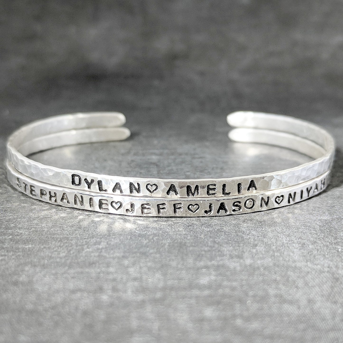 Sterling Silver Name Cuff Bracelet