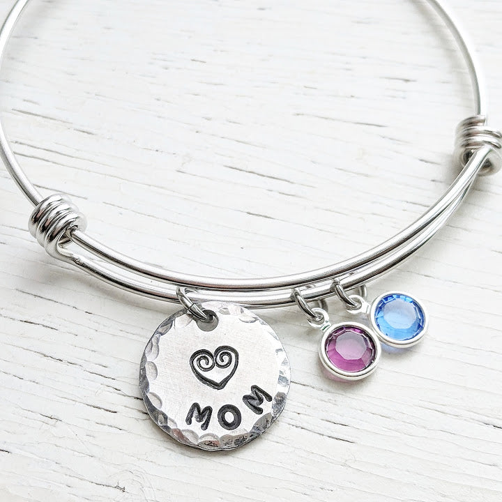 Mama Bear Paw Print Mom Bracelet – Stamps of Love, LLC