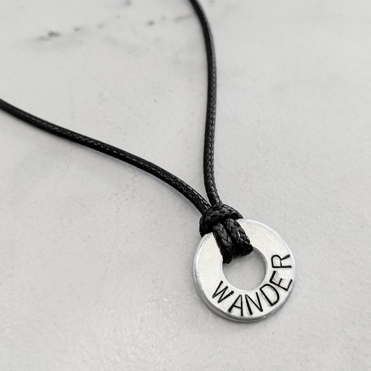 Washer Necklace - Custom Personalized