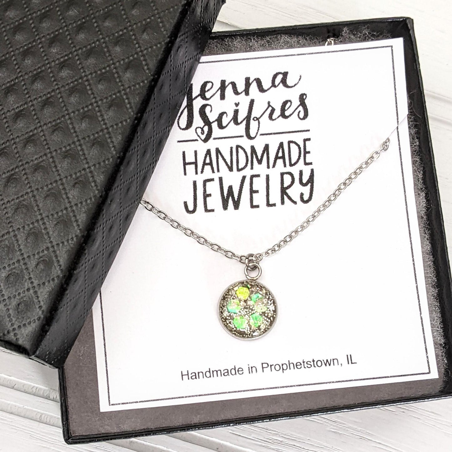 Memorial Bubble Pendant Necklace