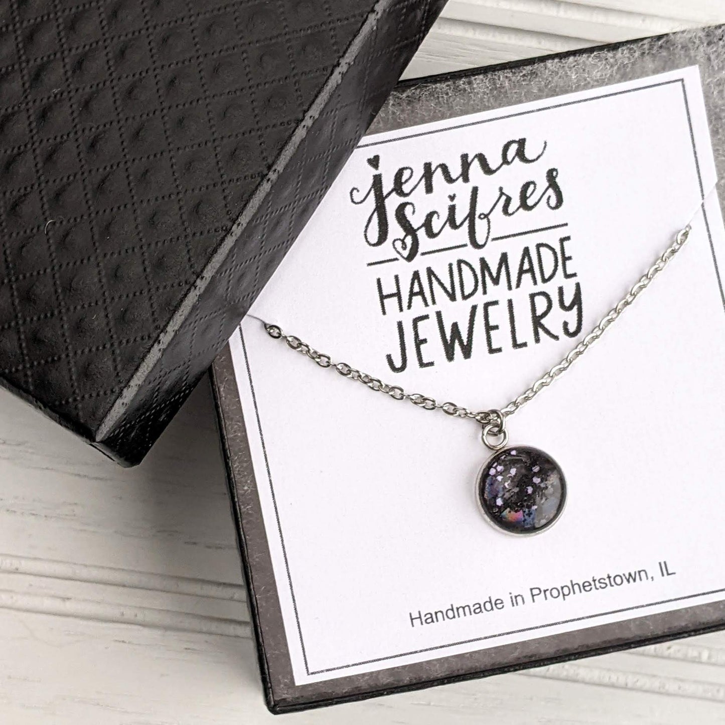 Memorial Bubble Pendant Necklace