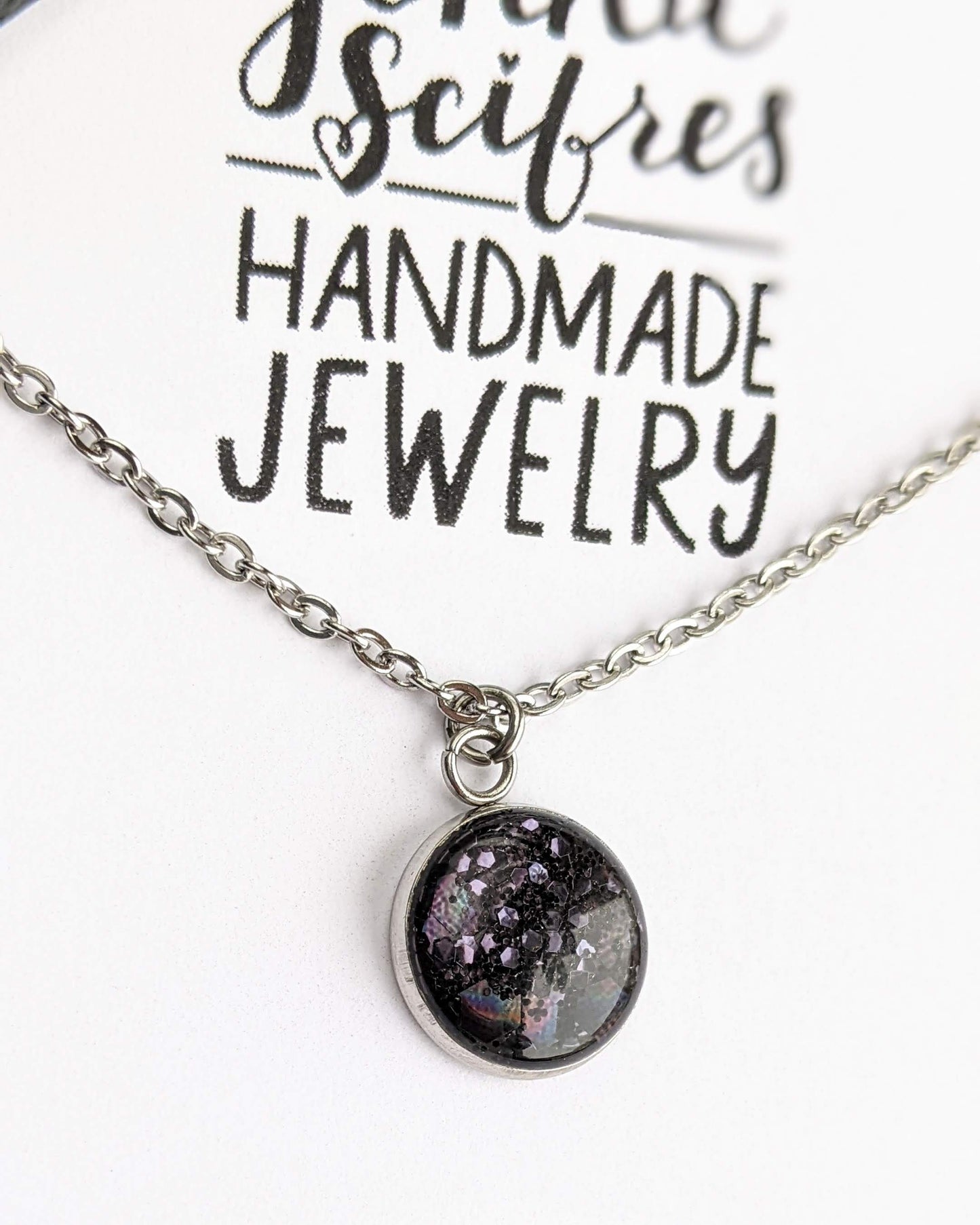 Memorial Bubble Pendant Necklace