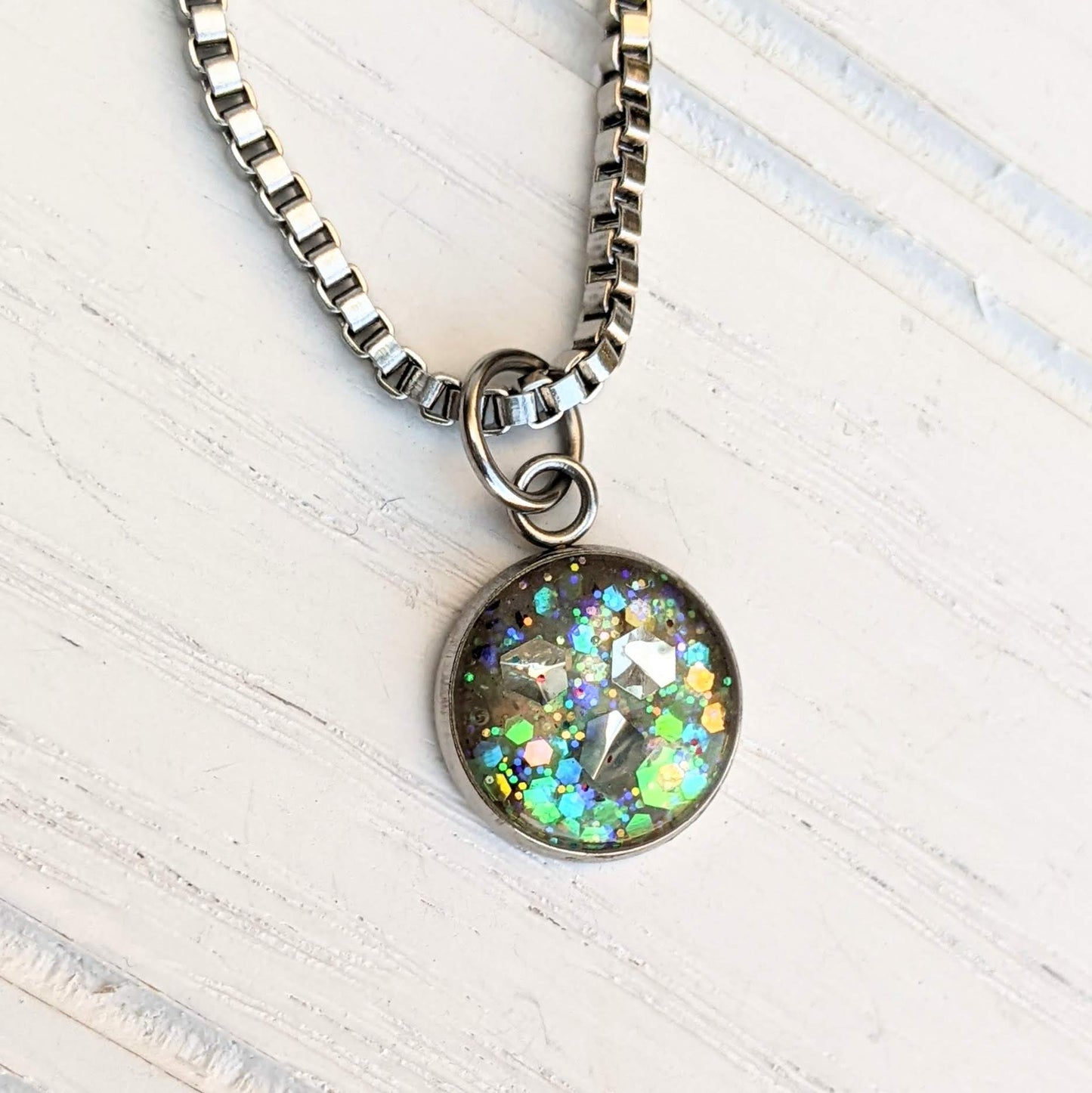 Memorial Bubble Pendant Necklace