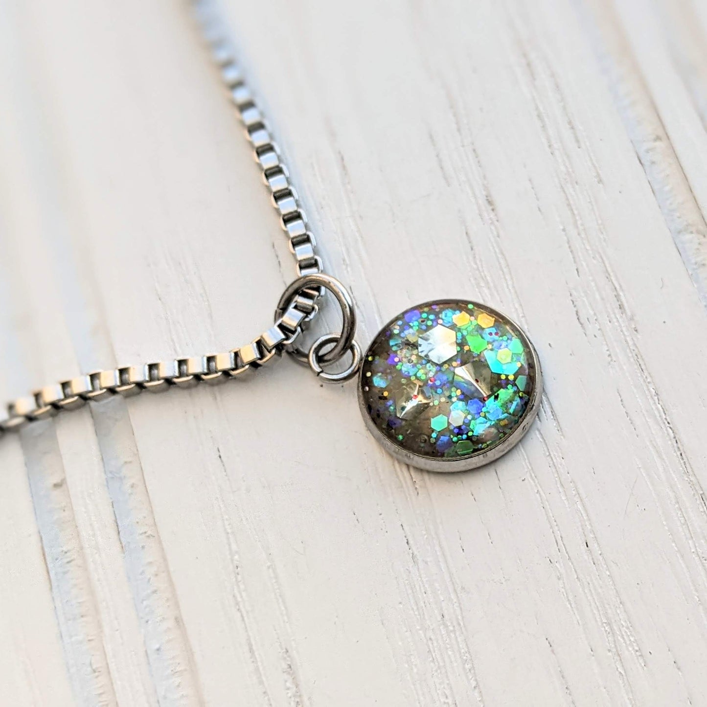 Memorial Bubble Pendant Necklace